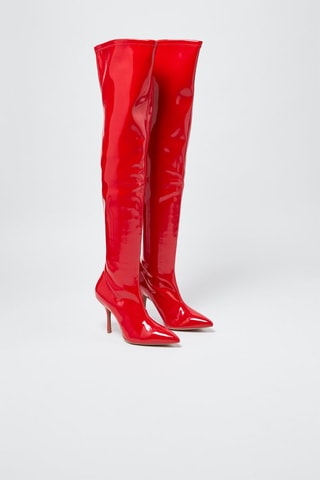 Mosqueteras Katrina Rojo - Stuart Weitzman