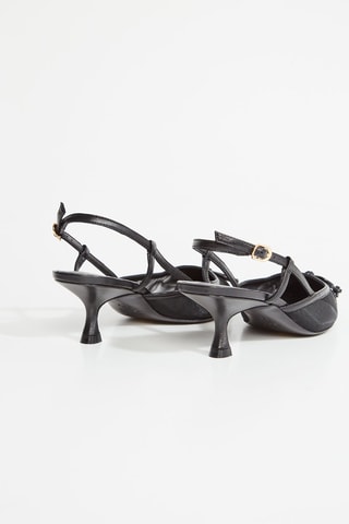 Escarpins en cuir - Noir