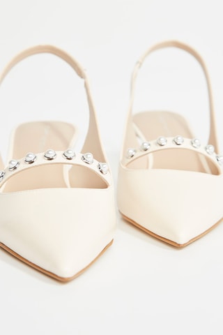 Escarpins en cuir - Beige