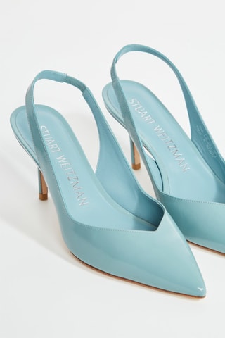 Escarpins vernis en cuir - Ciel