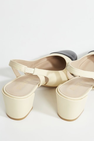 Escarpins en cuir - Beige