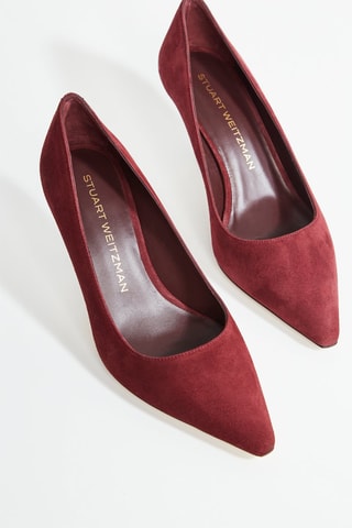 Escarpins en cuir - Bordeaux