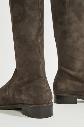 Cuissardes en cuir - Marron