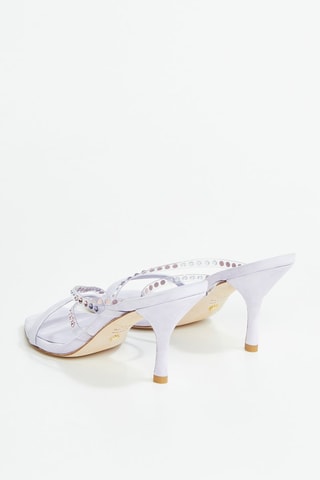 Mules à talons Strpeze - Blanc