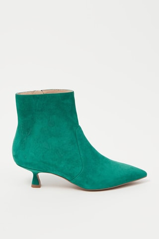 Bottines en cuir de chèvre Melena 50 - Vert pin - Stuart Weitzman