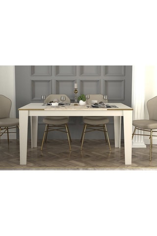 Table à manger Veyron - 145 x 76,2 x 85 cm