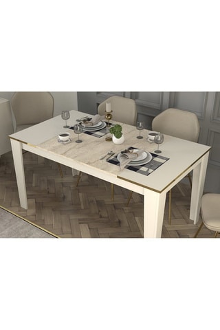 Table à manger Veyron - 145 x 76,2 x 85 cm