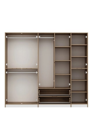 Armoire 8 portes - 232 x 208 x 52 cm