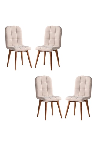 4 chaises - 41 x 51 x 88 cm