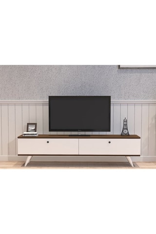 Meuble TV 2 abattants Paris K3 - 160 x 35 x 25 cm