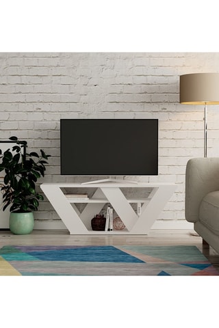 Meuble TV Pipralla - 110 x 40 x 30 cm