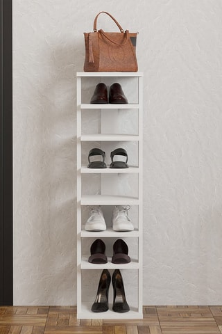 Etagère à chaussures Ayka - 29,6 x 110 x 29,6 cm