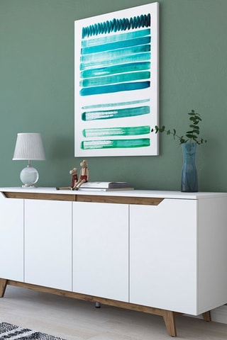 Buffet 4 portes - 180 x 78,6 x 45 cm