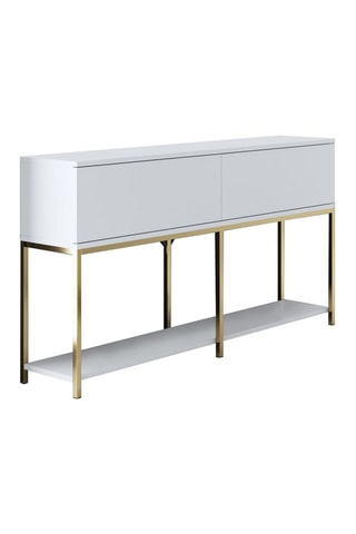 Console 2 abattants - 150 x 80 x 30 cm