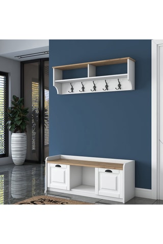 Meuble d'entrée - 2 pièces