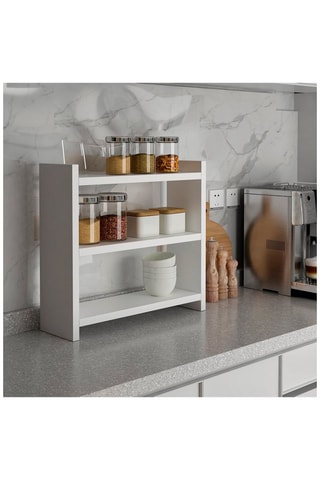 Etagère de cuisine 3 niveaux - 44 x 10 x 40 cm