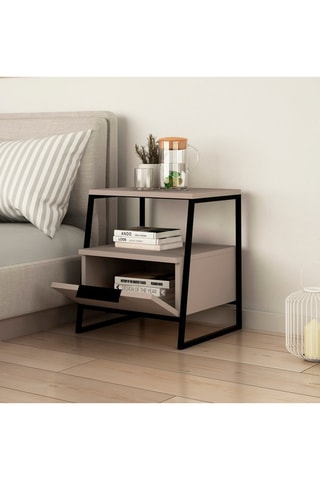 Table de chevet - 46 x 63 x 17 cm