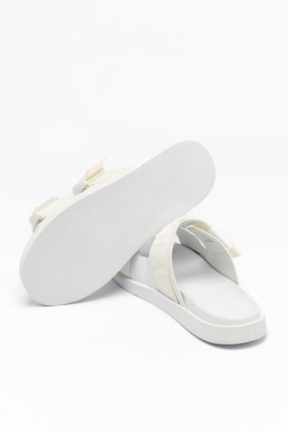 Mules en cuir - Blanc