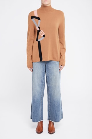 Pull en cachemire - Camel 