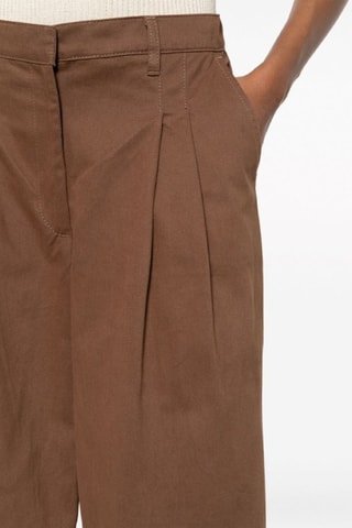 Pantalon palazzo - Marron