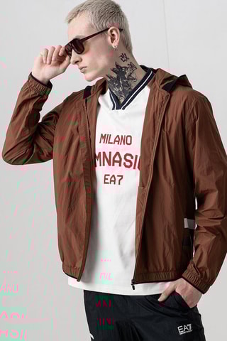 Veste à capuche - Marron - EA7