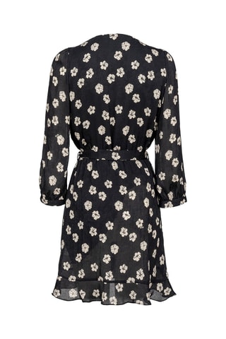 Robe portefeuille - Noir