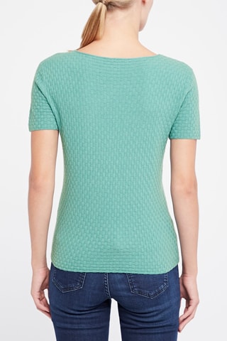 T-shirt en cachemire Emporio Armani - Turquoise