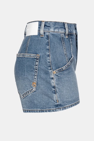Short en jean - Bleu