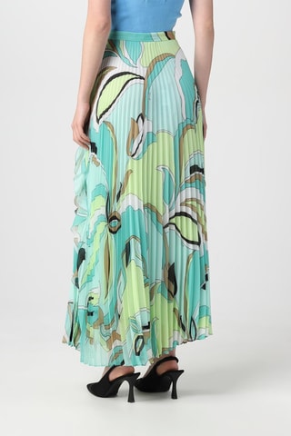 Jupe plissée - Vert