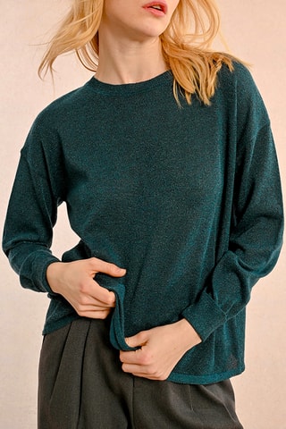 Camisola - Azul-petróleo - Molly Bracken