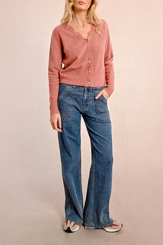 Casaco de malha - Rosa - Molly Bracken - Molly Bracken