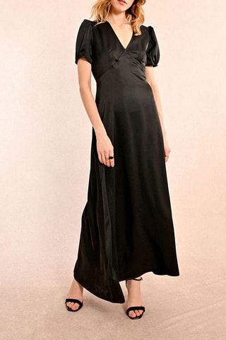 Vestido comprido - Preto - Molly Bracken