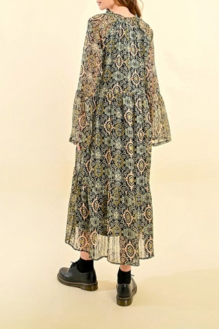 Vestido comprido - Preto - Molly Bracken