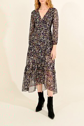 Vestido comprido - Preto - Molly Bracken