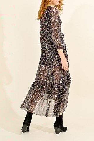 Vestido comprido - Preto - Molly Bracken