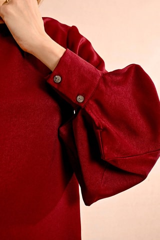 Vestido direito - Bordô - Molly Bracken