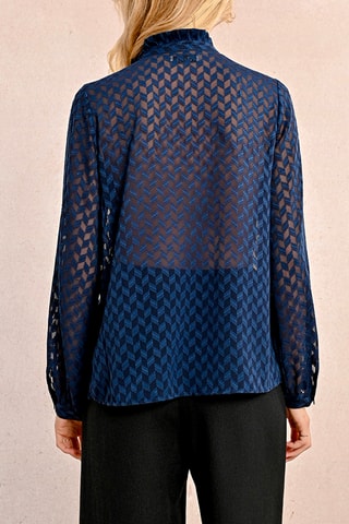 Camisa - Azul-marinho - Molly Bracken