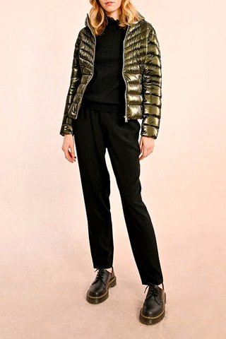 Blusão com capuz - Caqui - Molly Bracken