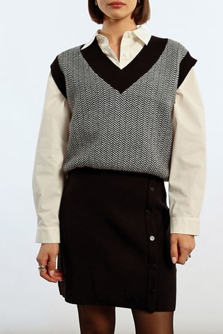 Saia direita - Preto - Lili Sidonio