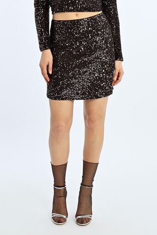 Saia direita - Preto - Lili Sidonio