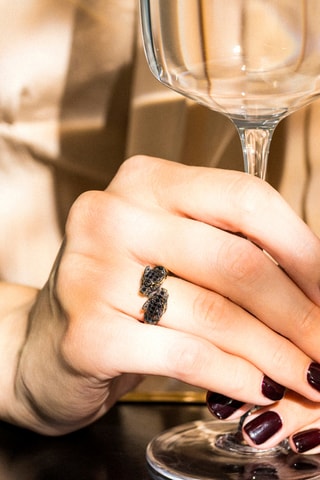 Anillo Amour de Panthères - Oro amarillo y diamantes