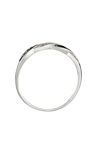 Anillo Ragon - Oro blanco y diamantes