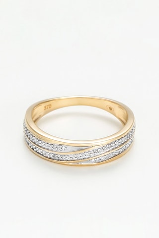 Anillo Gold Love - 
Oro amarillo y diamantes
