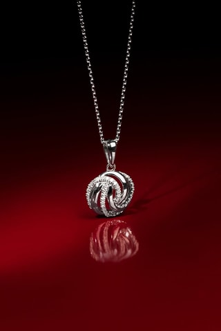 Colgante Silver Eye - Oro blanco y diamantes