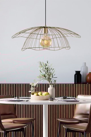 Hanglamp - Goudkleurig - 40 W