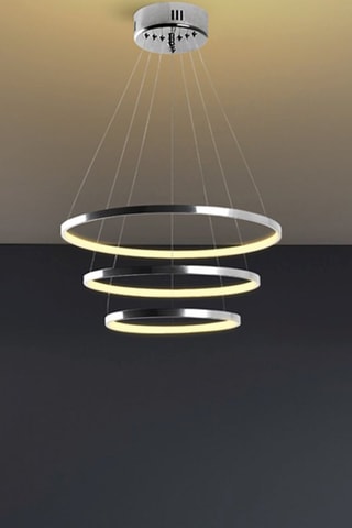 Ledhanglamp - Chroomkleurig - 28 W