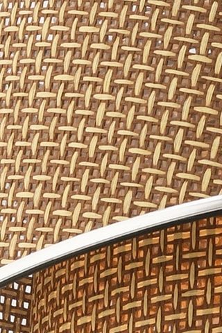 Hanglamp Barette Hazeran - Beige en Zilverkleurig - 45-60 W