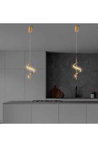 Hanglamp Goudkleurig