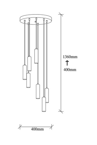 Hanglamp Tempo - Goudkleurig