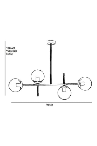 Ophanglamp Favori  Goudkleurig